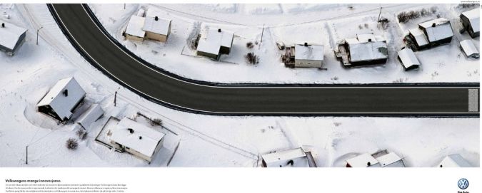 volkswagen_winter Top 10 Most Interactive Car Print Ads