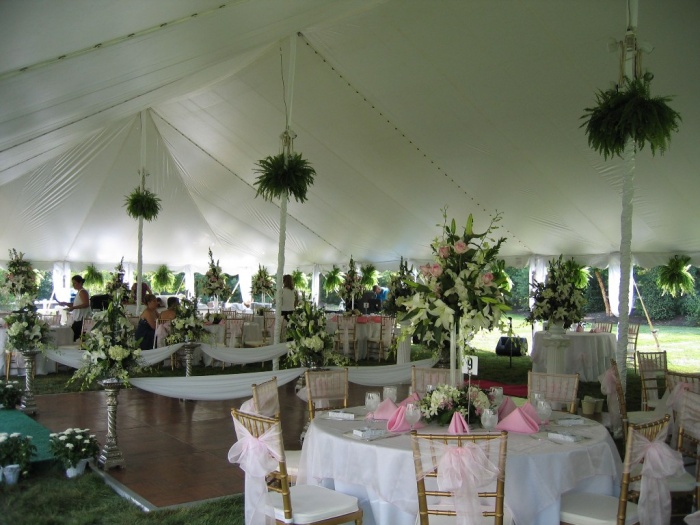 wedding_tent_rental_pole_tents_philadelphia_pa Dazzling and Stunning Outdoor Wedding Decorations