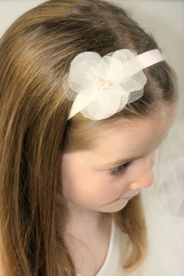 white1 50 Gorgeous Kids Hair Accessories and Hairstyles