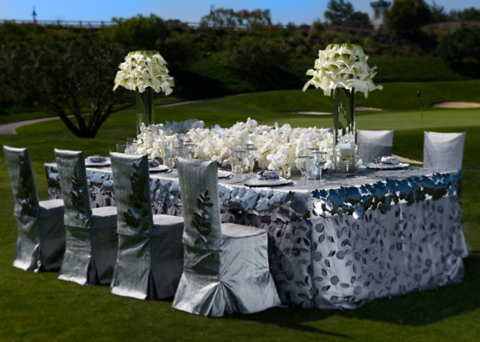 Dazzling and Stunning Outdoor Wedding Decorations 38 wildflower1