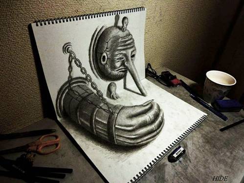 09 Top 25 Incredibly Realistic 3D Drawings