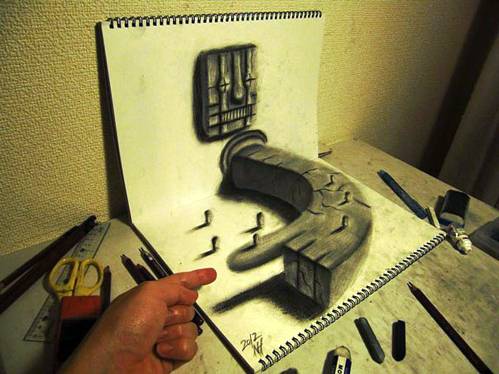16 Top 25 Incredibly Realistic 3D Drawings