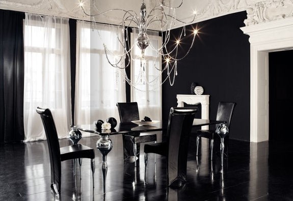 3.Contemporary-Gothic-Dining-Room-Design-Ideas-by-Cattelan-Italia