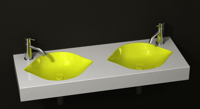 40 Catchy and Dazzling Bathroom Sinks 35 Cool-Fruit-Inspired-Bathroom-Sinks-Lemon-By-Cenk-Kara-4