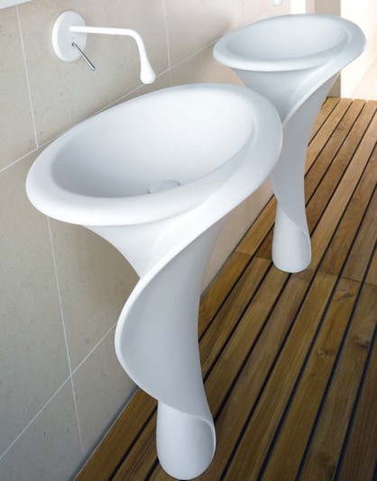 Design-Modern-Bathroom-sink3 40 Catchy and Dazzling Bathroom Sinks