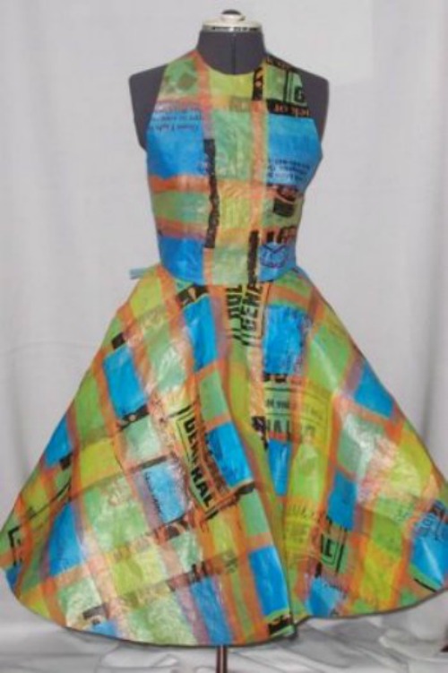 Dress-made-from-plastic-bags1