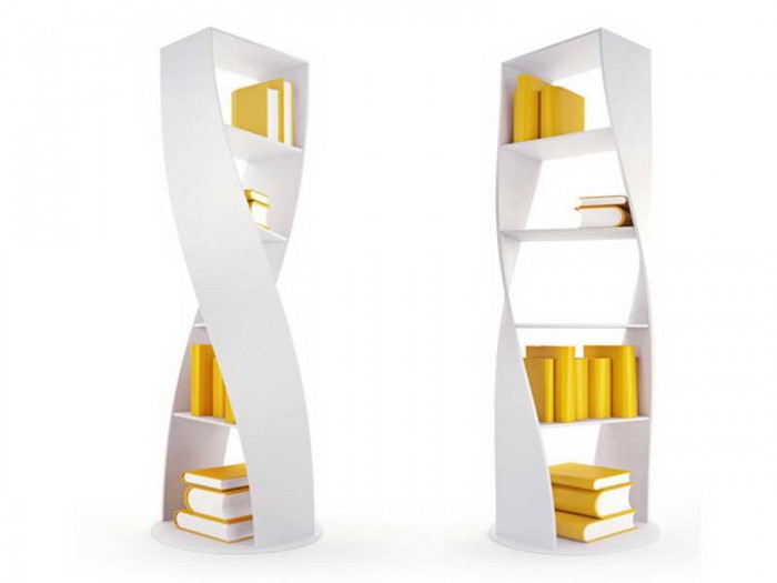 Elfa-Bookshelves-Design-Ideas-with-unique-shape