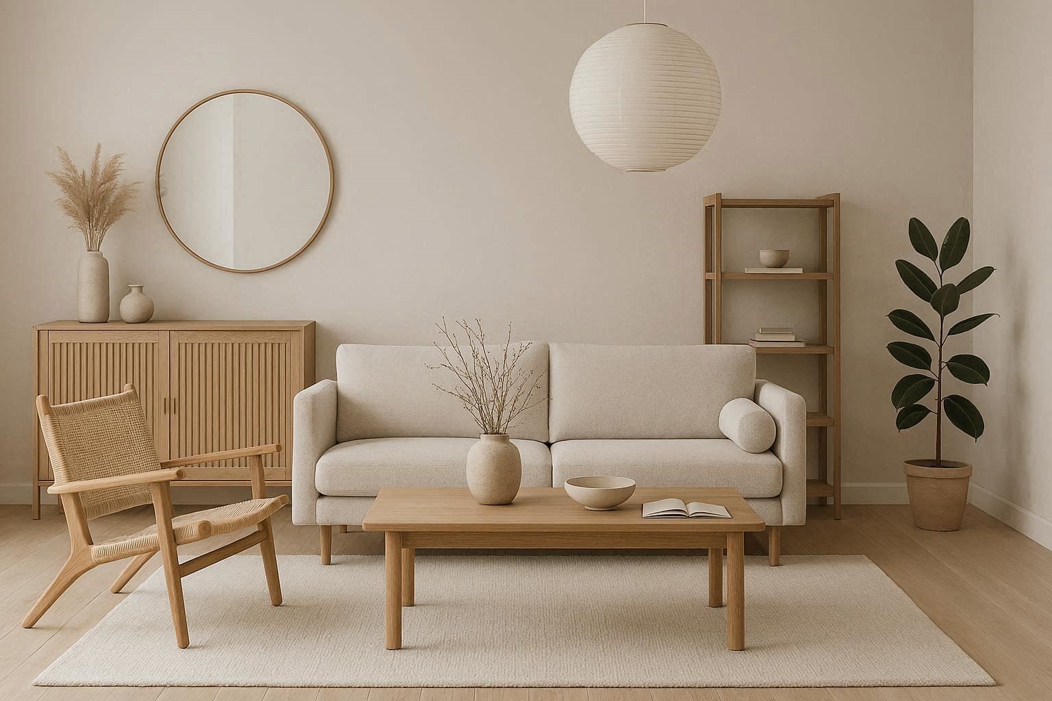 Japandi and Calm Minimal Interior Styles What Are the Latest Home Decor Trends? - 10 home decor