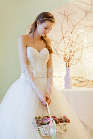 35 Elegant Design Of Bridal Gloves And Tips On Wearing It In Your Wedding 16 http://www.dreamstime.com/-image27547759