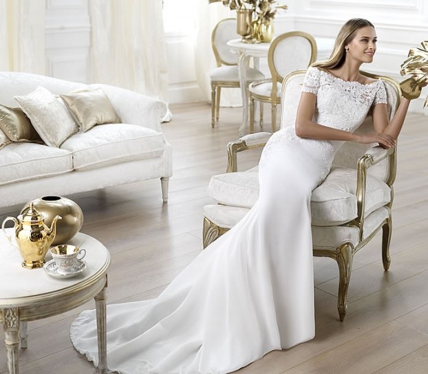 Lambina-Pronovias-wedding-dresses-2014 +25 Most Breathtaking Bridal Dresses Ideas For 2021