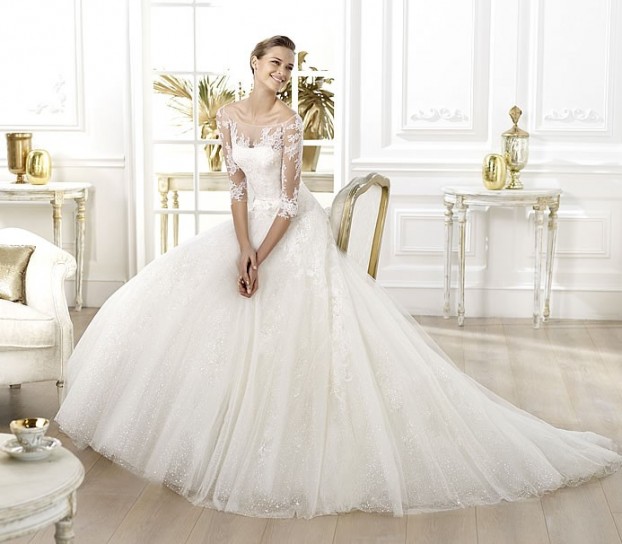 Lavens-Pronovias-wedding-dresses-2014 +25 Most Breathtaking Bridal Dresses Ideas For 2021