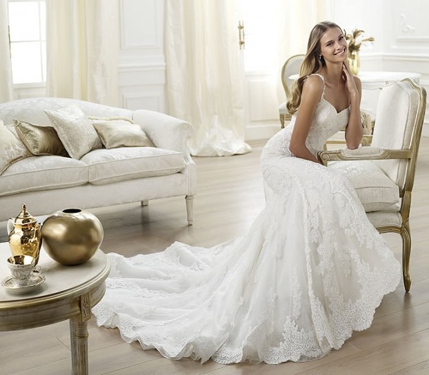 Levan-Pronovias-wedding-dresses-2014 +25 Most Breathtaking Bridal Dresses Ideas For 2021