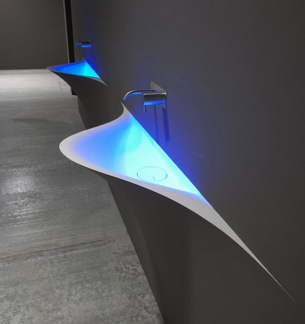 40 Catchy and Dazzling Bathroom Sinks 31 Modern-Wall-Integrated-Bathroom-Sink-Design-Ideas-by-Antonio-Lupi-Silence-1