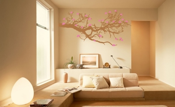 Modern home wallpaper design for living room