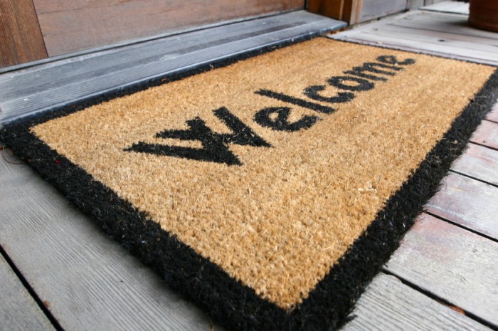 5 Tips On Choosing The Suitable Front Door Mat Or Rug 18 Prep Home Welcome Mat