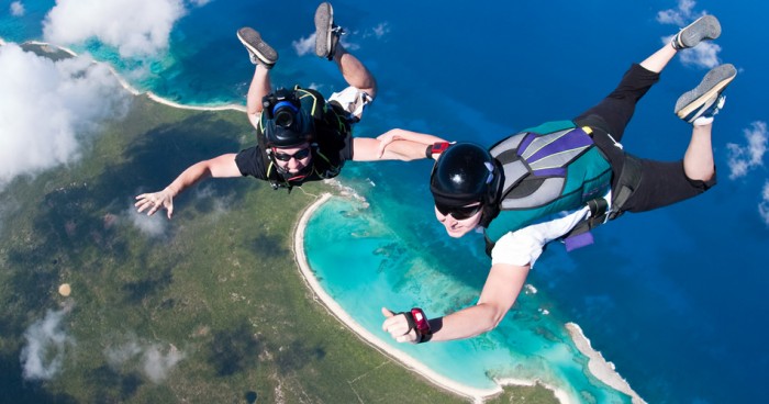 RumCaySkydive Skydiving Is A Recreational Activity And Competitive Sport,Do You Have Any Pervious Experience?