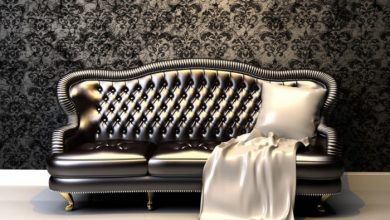 Tips On Choosing Wall Papers For Your Living Room 30 Wallpaper and retro sofa for living room Tips On Choosing Wall Papers For Your Living Room - 8