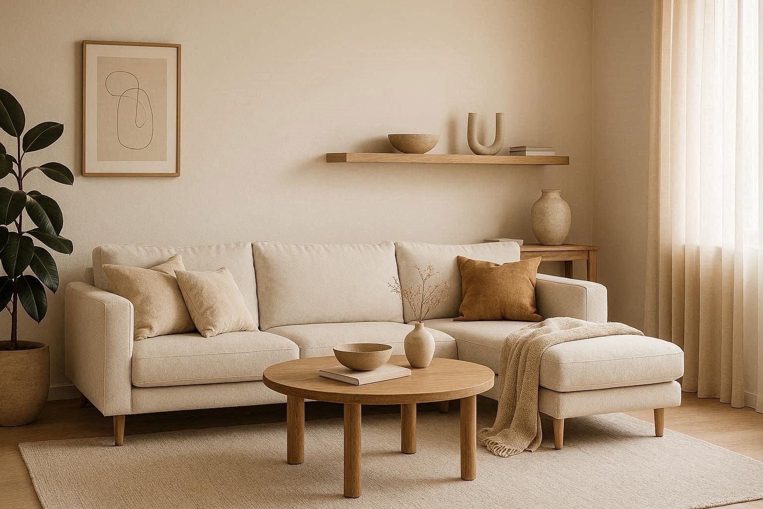 Warm Minimalism for a Cozy and Clean Look What Are the Latest Home Decor Trends? - 3 home decor