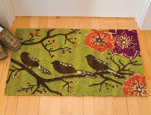 bird door mat
