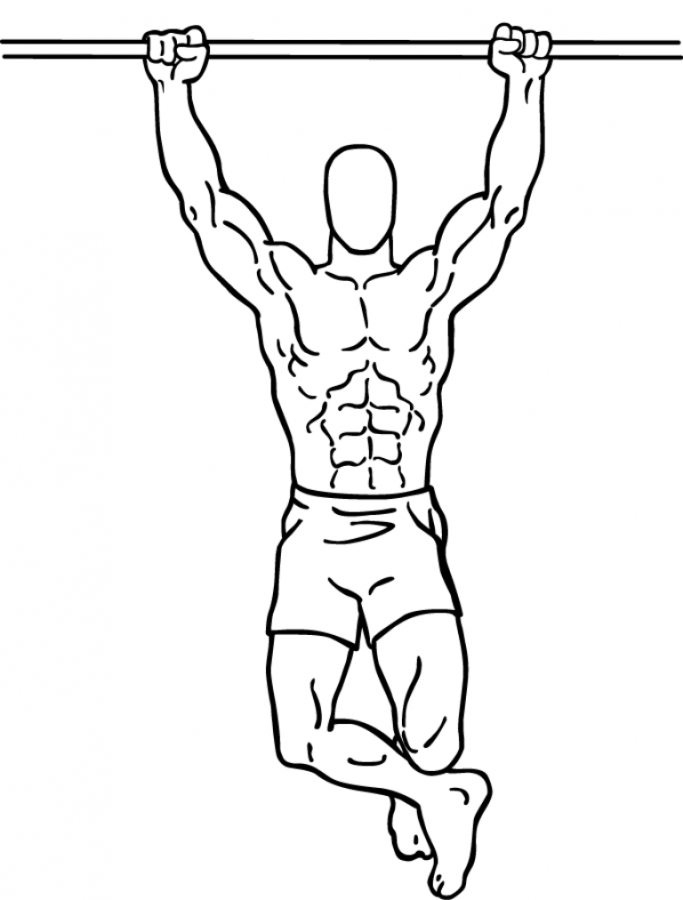 10 MMA Workouts to Achieve Fitness 31 climbers chin up 2