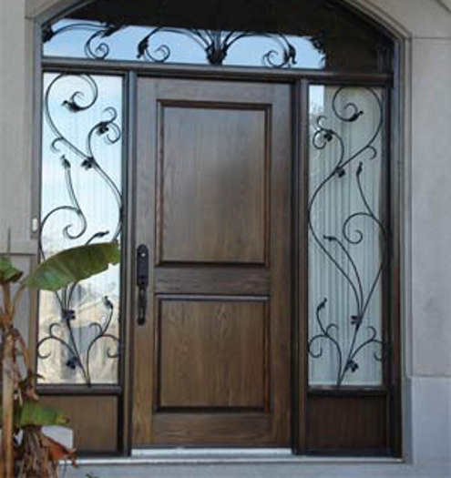 front-door-wooden 23 Designs To Choose From When Deciding On A Front Door