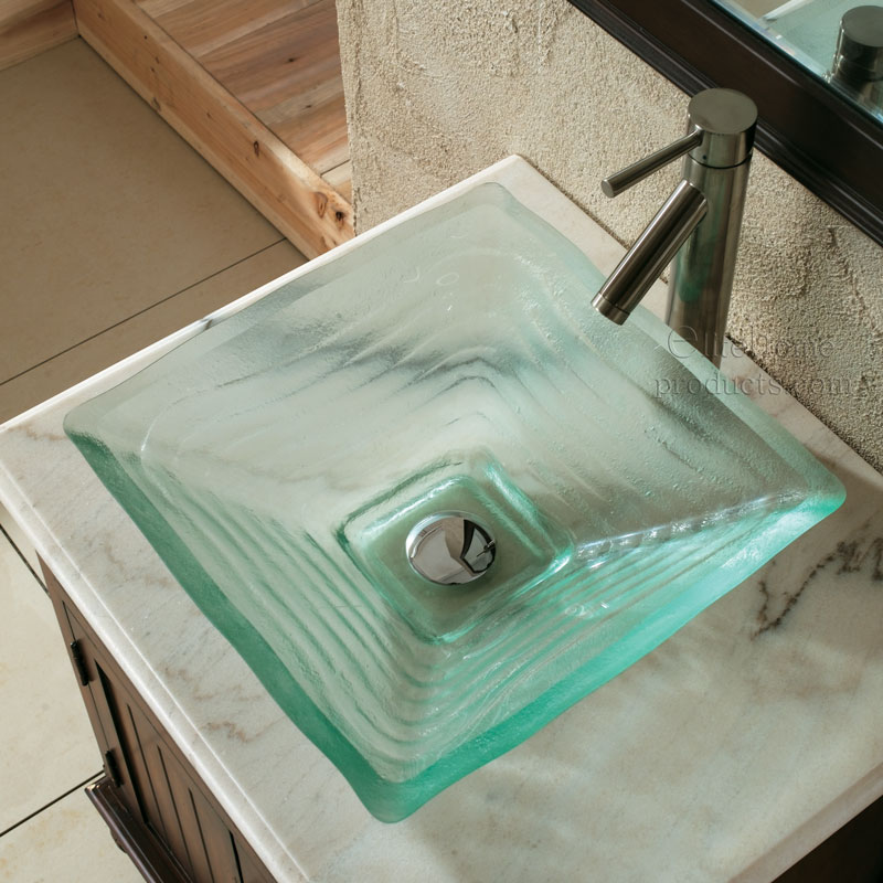 glass 40 Catchy and Dazzling Bathroom Sinks