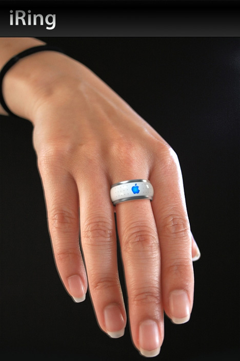 iring2 Control Your iPhone, iPod And Any Apple Device Remotely Through Using "i Ring"