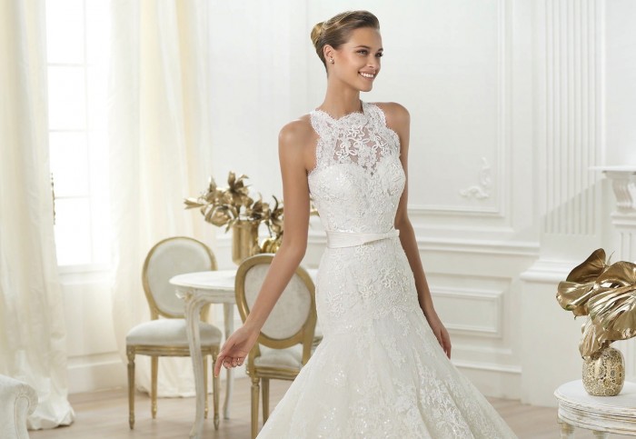 lenix-wedding-dress-by-pronovias +25 Most Breathtaking Bridal Dresses Ideas For 2021