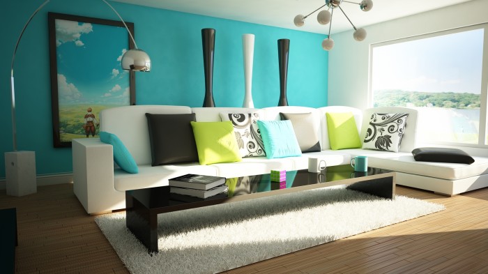 living room design inspiring top awesome blue interior design bright and blue 19 Creative Interior Designs For Your Home - interior designs 147