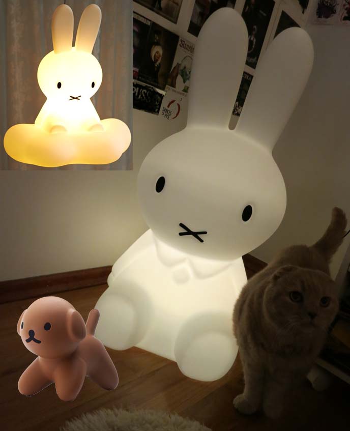30 Most Creative and Unusual lamp Designs 34 miffy_lamp_mr_maria_light_interior_design_bunny_lamps_8