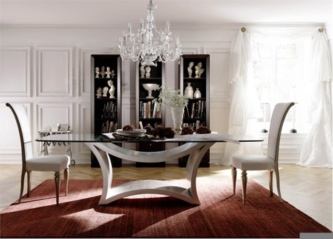 minimalist-table-chair-dining-room-design 28 Elegant Designs For Your Dining Room