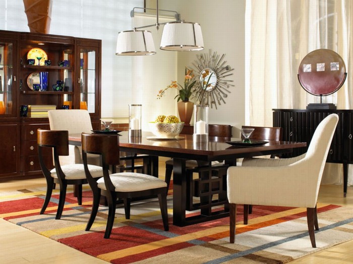 model-contemporary-dining-room-design-carls-furniture 45 Most Stylish and Contemporary Dining rooms