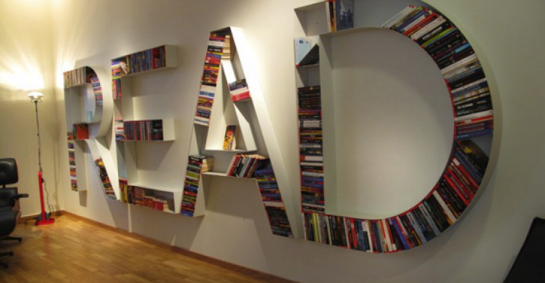 read books resized 40 Unusual and Creative Bookcases - book shelves 1