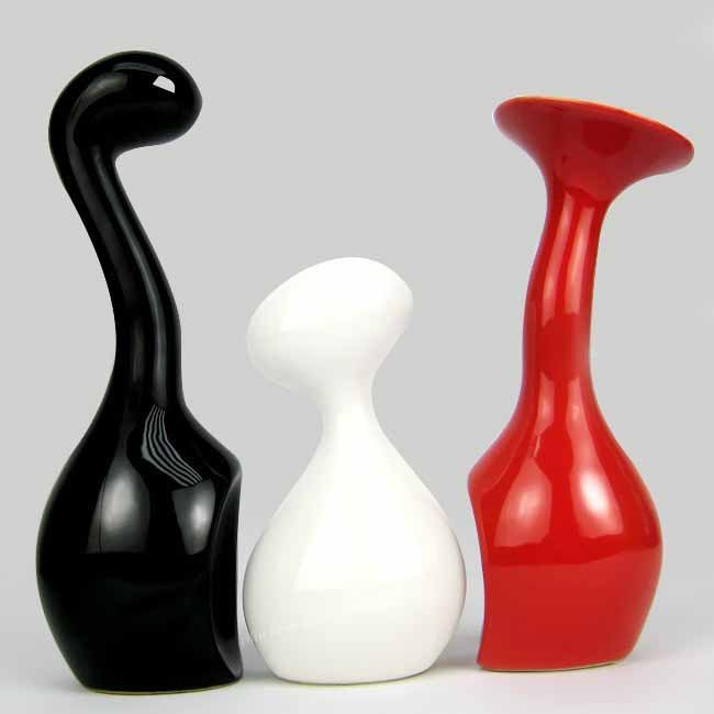 35 Designs Of Ceramic Vases For Your Home Decoration 36 wholesale-free-shipping-Modern-fashion-font-b-pottery-b-font-family-of-three-font-b-vases