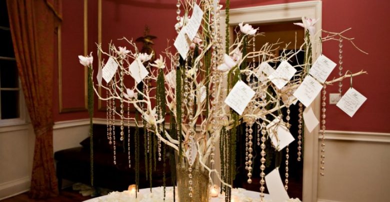 wish tree garland1 Unique And Creative Guest Book Ideas For Your Wedding Day - creative and unusual ideas 1