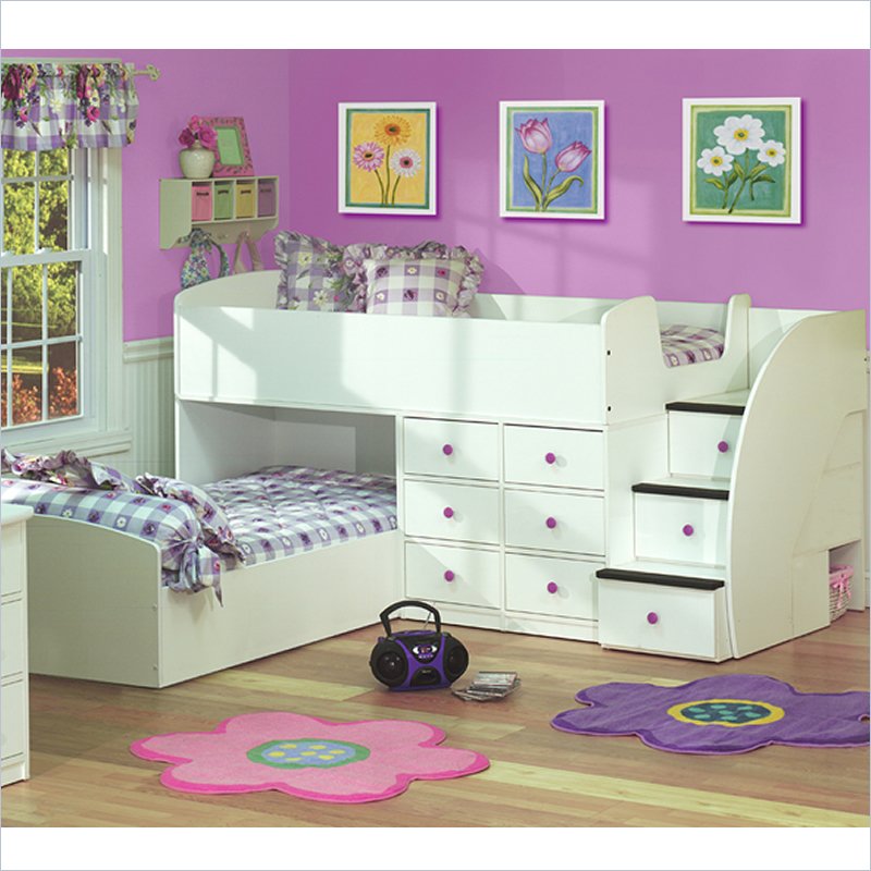 52452-L Make Your Children's Bedroom Larger Using Bunk Beds