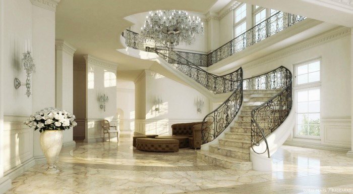 6-Grand-sweeping-staircase Make Your Home Look Like a Palace