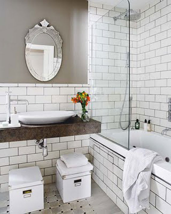 Casual-Vintage-Loft-Interior-Design6 16 Stunning Designs Of Vintage Bathroom Style
