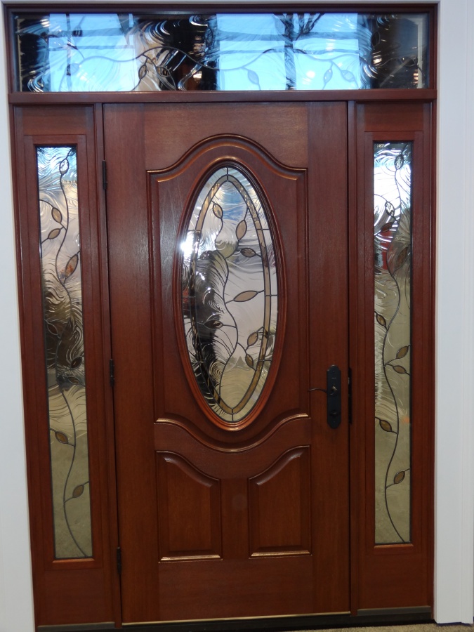 Decorative_door_glass_in_front_door_sidelight_and_transom It Is Not Just a Front Door, It Is a Gate