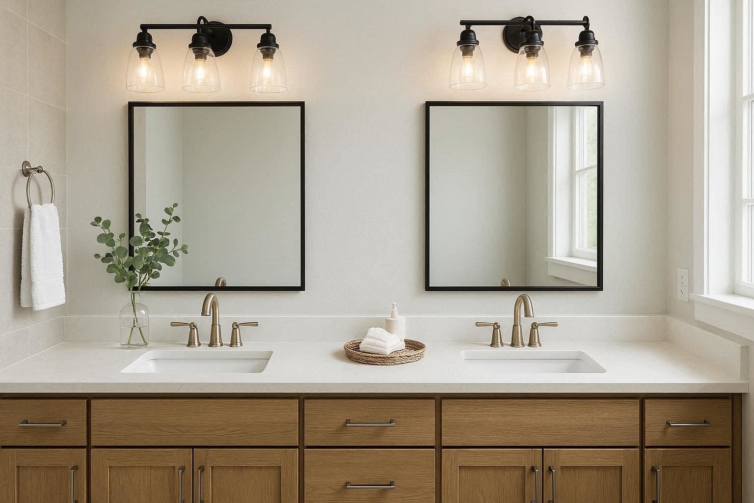 Double Bathroom Sink Vanities for Comfort and Functionality 17 Modern Designs Of Bathroom Sinks - 9