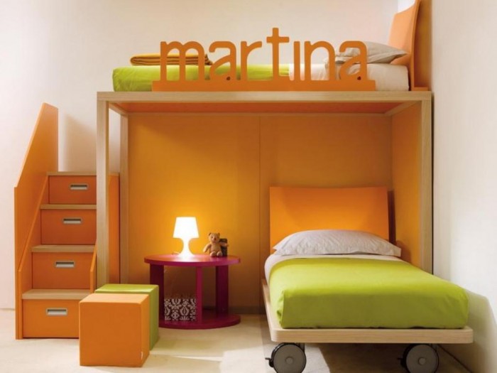 Girls-Bunk-Beds-Plans Make Your Children's Bedroom Larger Using Bunk Beds