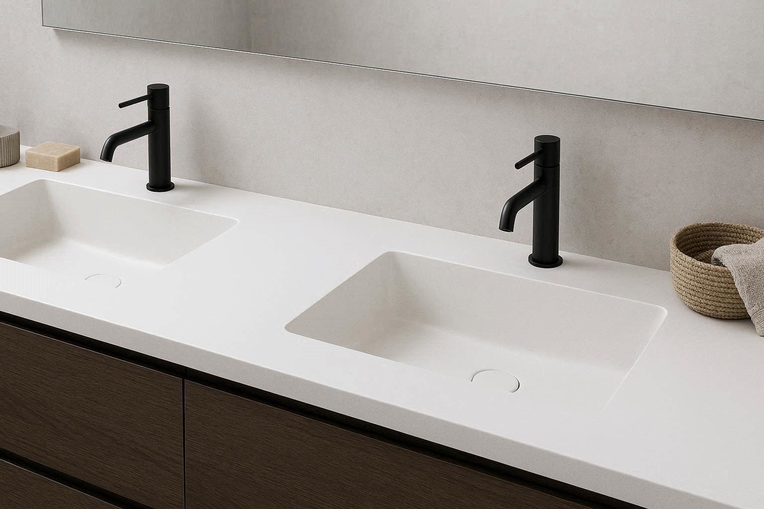 Integrated Countertop Sinks for a Seamless Modern Look 17 Modern Designs Of Bathroom Sinks - 11