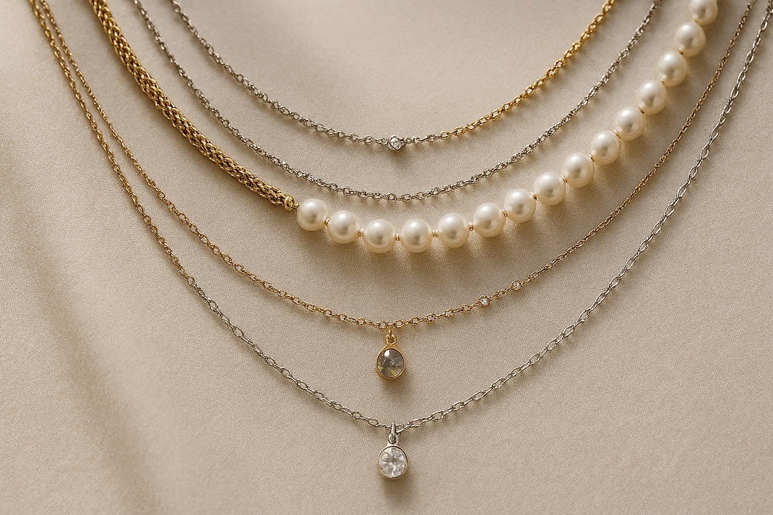 The Best Jewelry Pieces That Women Like 5 Layered Necklaces The Best Jewelry Pieces That Women Like - 4