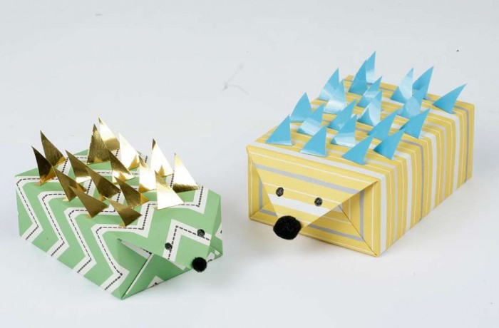 MiniMakehedgehog4 35 Creative and Simple Gift Wrapping Ideas