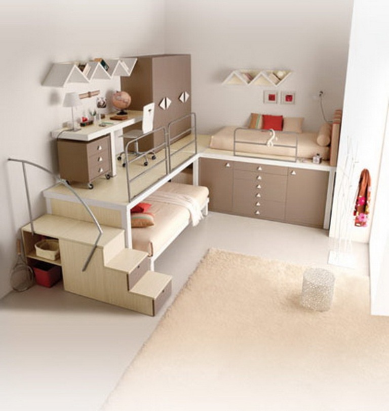 Modern-Bunk-Beds-and-Lofts-for-Teenagers_09 Make Your Children's Bedroom Larger Using Bunk Beds