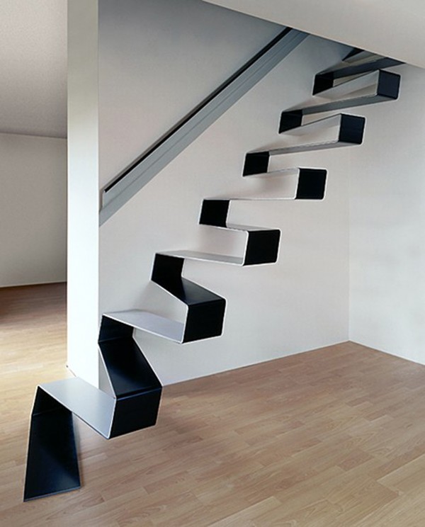 Tread-Confidently-Floating-Staircase Turn Your Old Staircase into a Decorative Piece