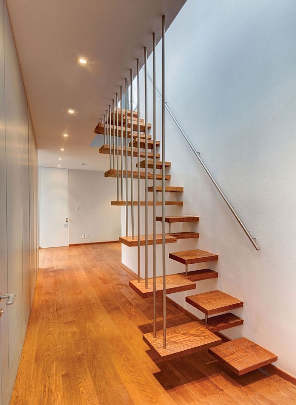 Unusual-Creative-Floating-Staircase Turn Your Old Staircase into a Decorative Piece