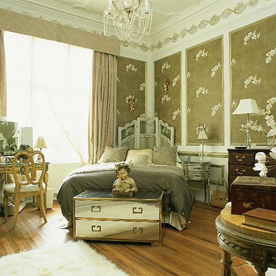 Vintage bedroom style