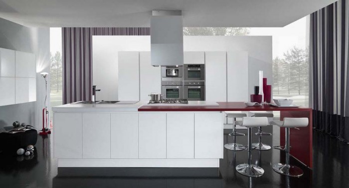 White-Luxury-Modern-Kitchen-Design-ideas 45 Elegant Cabinets For Remodeling Your Kitchen