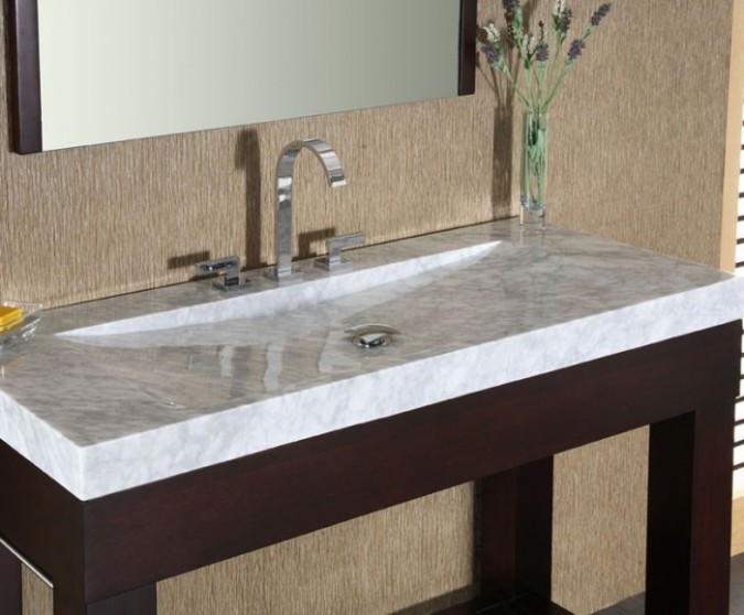 Modern Bathroom Integrated Vanity